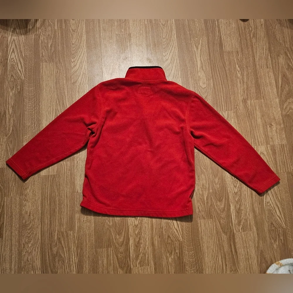 Old Navy Kids Red Fleece Quarter Zip Boy's Medium